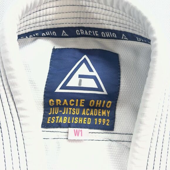 Gracie Custom Ohio Gi Gracie Ohio Jiu-Jitsu Academy Size W1 Top And 2 Bottoms - Picture 6 of 16